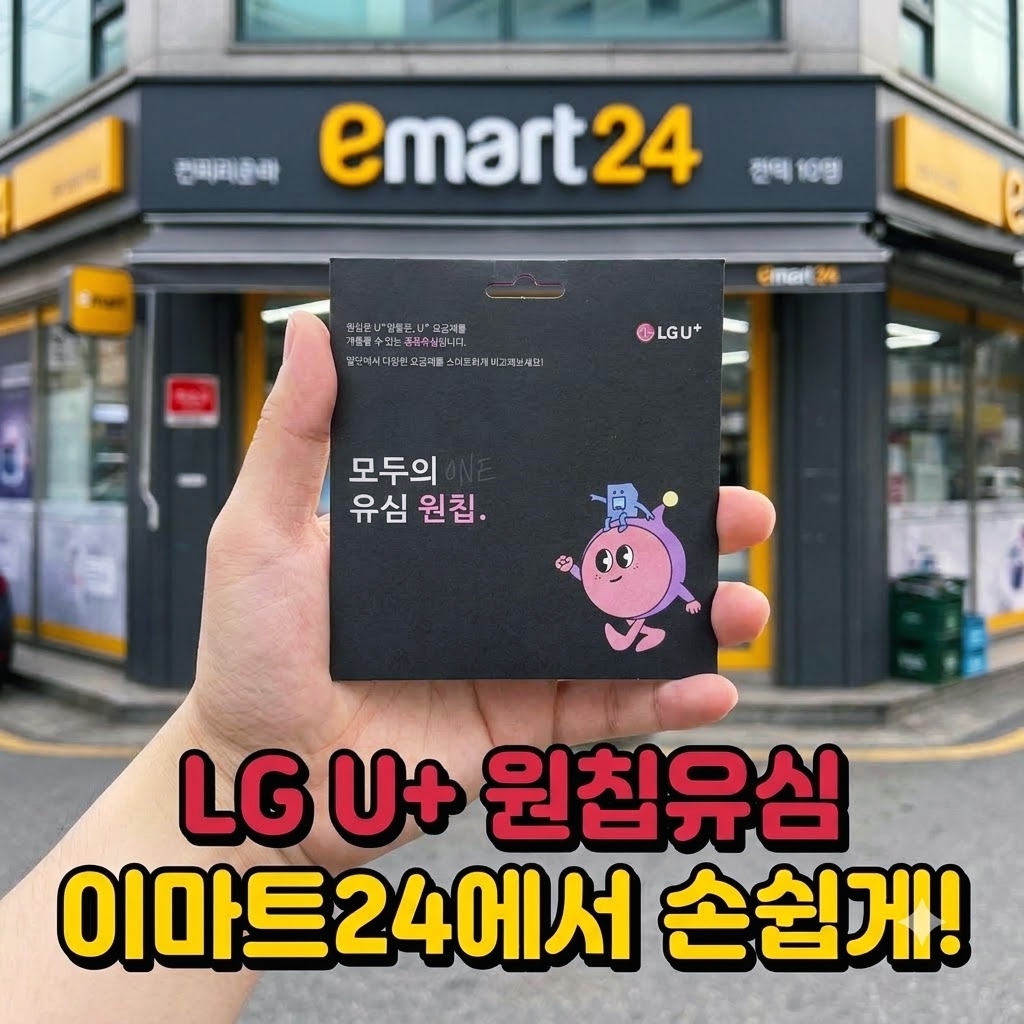 LG 선불폰 개통 모두의 원칩 유심